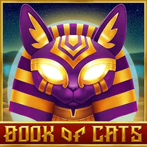 Book of Cats slot cover, BGaming