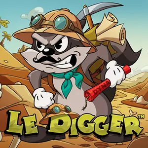 Le Digger slot cover, Hacksaw Gaming
