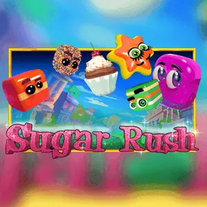 Sugar Rush slot cover, Pragmatic Play